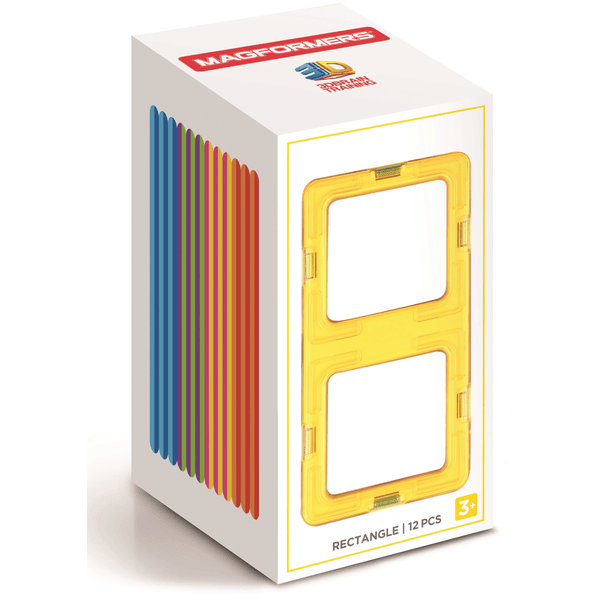 MAGFORMERS® Jeu magnétique Rectangle 12 pièces