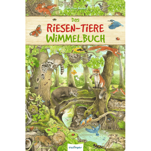 Thienemann Das Riesen-Tiere-Wimmelbuch