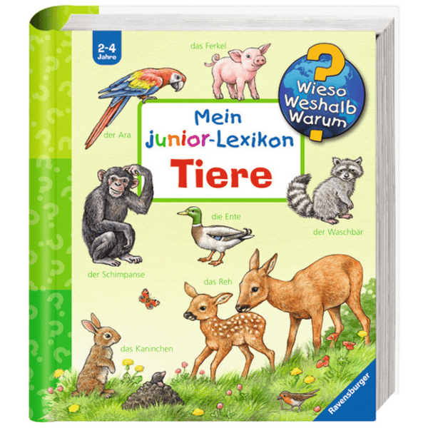 RAVENSBURGER Wieso? Weshalb? Warum? Sonderband: Mein junior-Lexikon Tiere