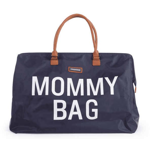 CHILDHOME Sac à langer Mommy Bag large bleu marine