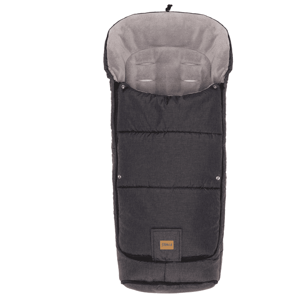 fillikid Winter Footmuff Peak Dark Grey Melange