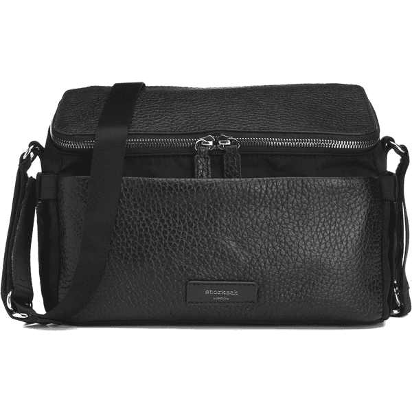 storksak Sac à langer Alyssa Black Gunmetal