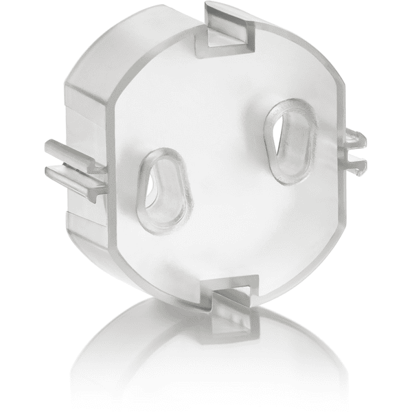 reer Protector de enchufe transparente 5 unidades