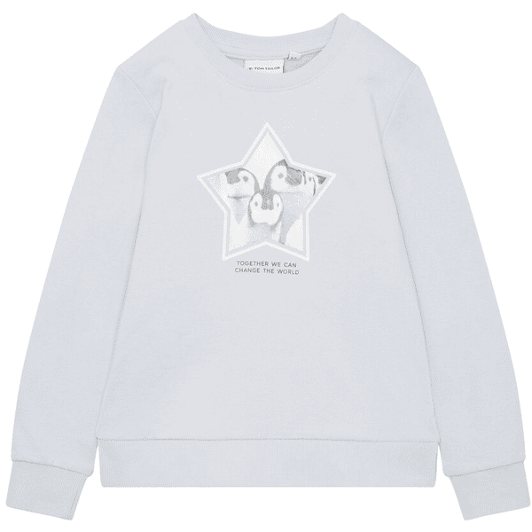 TOM TAILOR Sweat-shirt bleu arctique