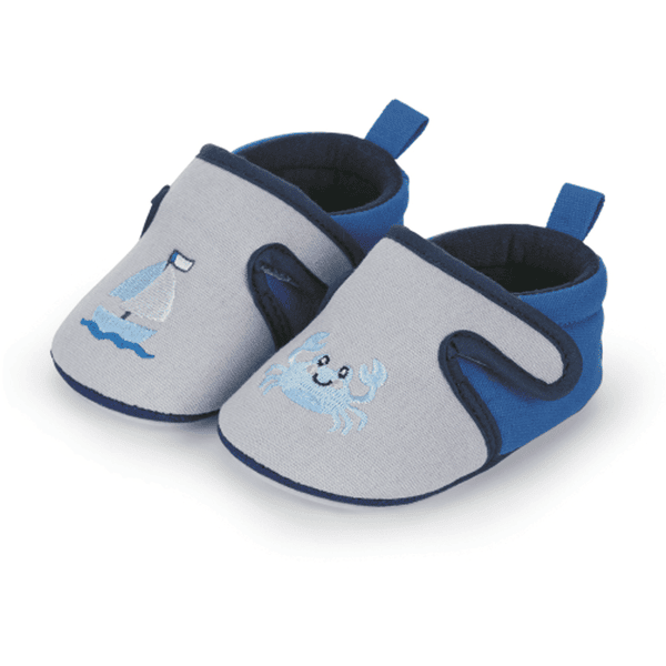 Sterntaler Baby-Krabbelschuh rauchgrau