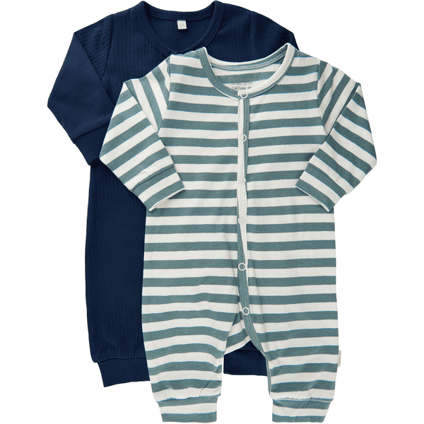 Minymo Soveoveralls 2-pakke Goblin Blue