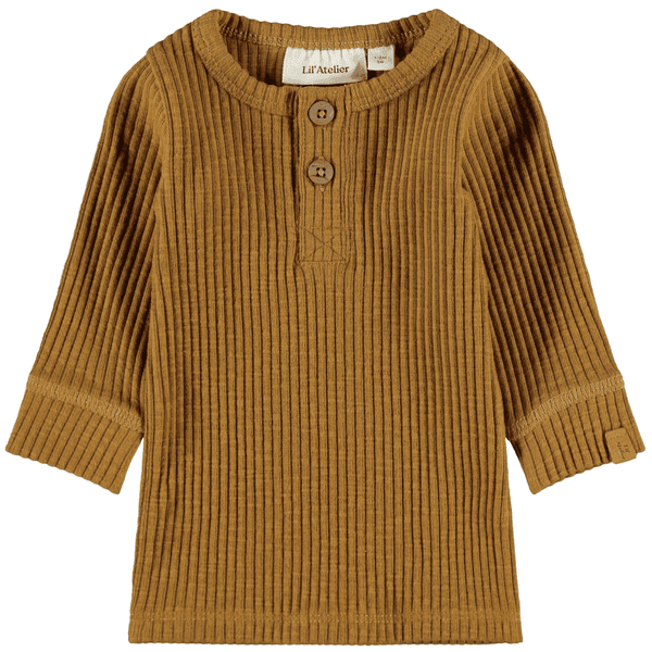 Lil'Atelier Langarmshirt Nbmrajo Golden Brown