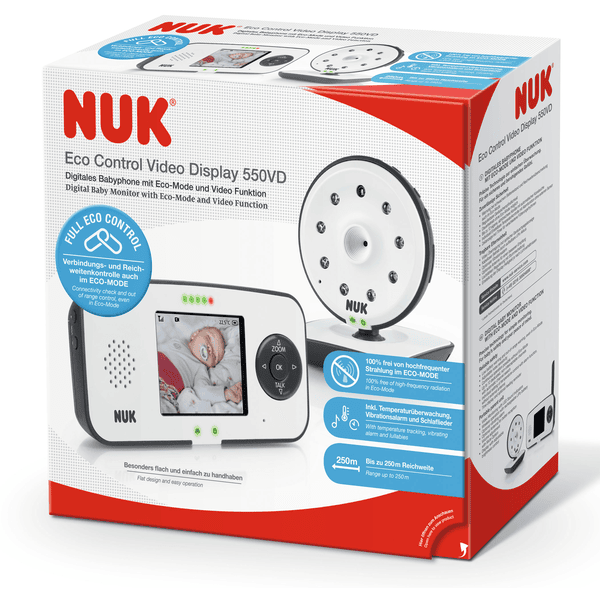 Nuk baby monitor eco sales control+ video