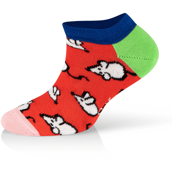 Happy Socks Sneakersocken 4-Pack Kids Low Cat-Dog multi_coloured