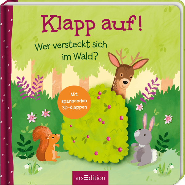 arsEdition Klapp auf! Wer versteckt sich im Wald?