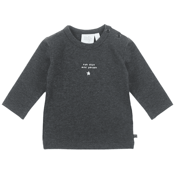 Feetje Longsleeve Fun Size Mini Person anthrazit-melange