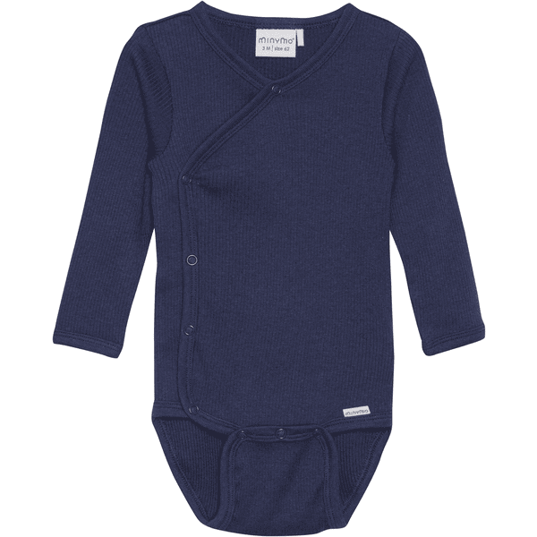 Minymo Body à langer Rib Dark Navy