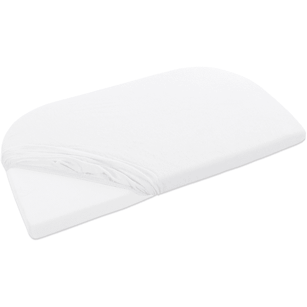 babybay sábana bajera ajustable Original blanca con membrana