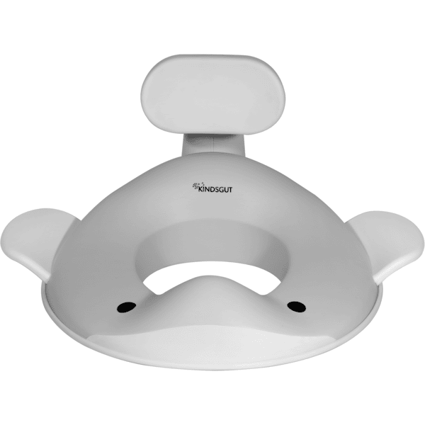 KINDSGUT Toiletbril walvis lichtgrijs