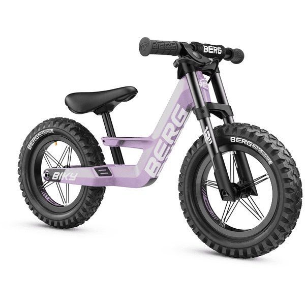 BERG Bicicleta sin pedales Biky Cross Purple Handbrake