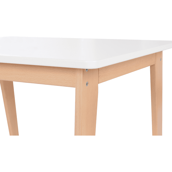 Table rangement enfant bois naturel