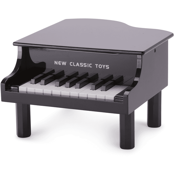 New Classic Toys grand piano černé 18 kláves