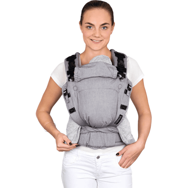 Hoppediz Marsupio Nabaca Basic-Set grigio