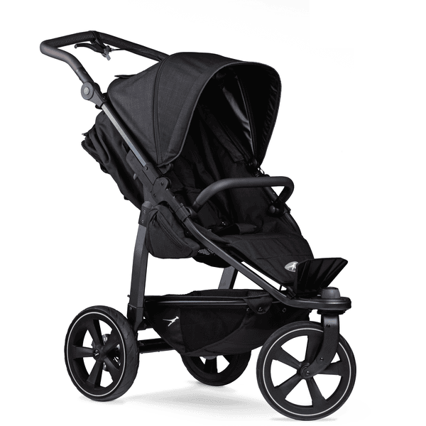 tfk Sportkinderwagen Mono 2 mit Luftkammerrad Set schwarz