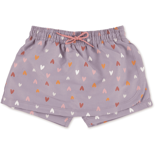 Sterntaler Bain shorts cœur lilas