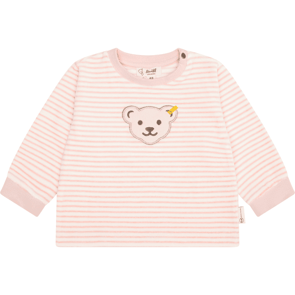 Steiff Sweatshirt silver pink