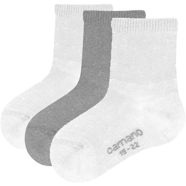 Camano Baby Socks 3-Pack White