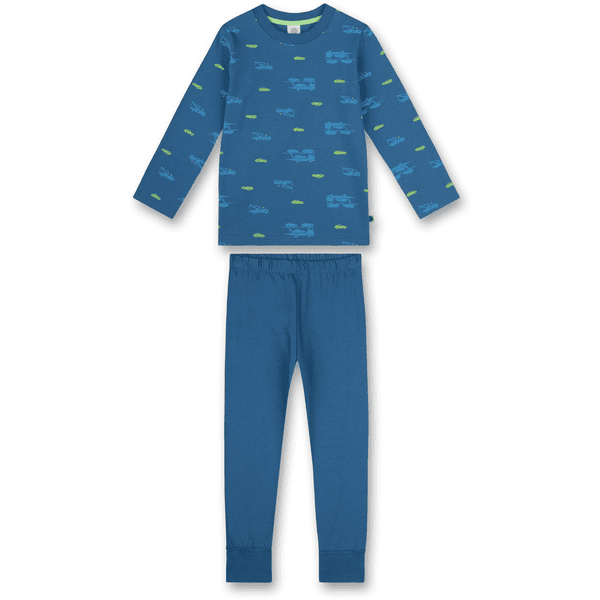 Sanetta Pyjama auto blauw 