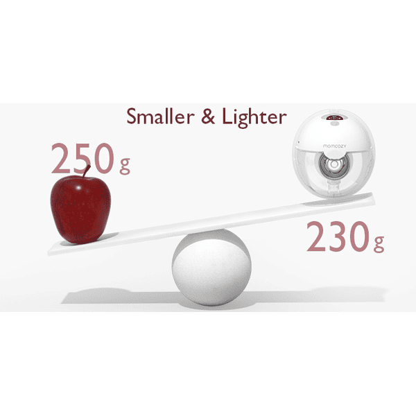 momcozy Einzelmilchpumpe tragbar M5, grau - babymarkt.de