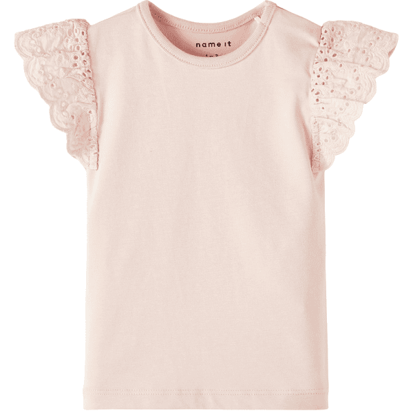 name it T-shirt Nbfdamme Rose Smoke