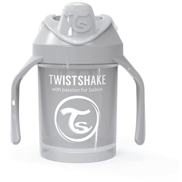 Twist shake Drinkbeker Mini Cup 230ml pastel l grijs