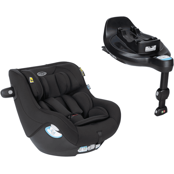 Graco Autostoel SnugGo i-Size R129 Midnight en Base SnugTurn