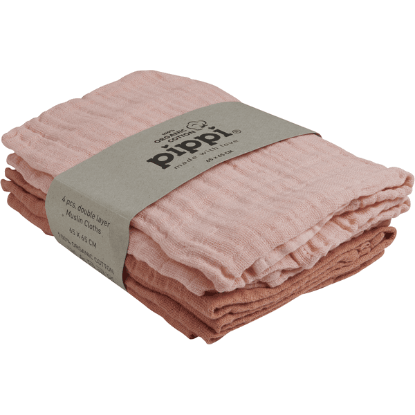 pippi Muslin Tücher 4er Pack Veileid