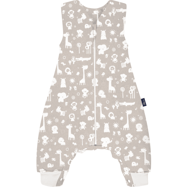 Alvi® Sleep-Overall Thermo Zootiere taupe