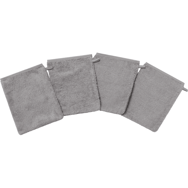 kindsgard Vaskehandsker vasklude 4-pak grå