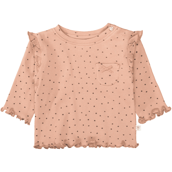 Staccato Shirt peach gemustert