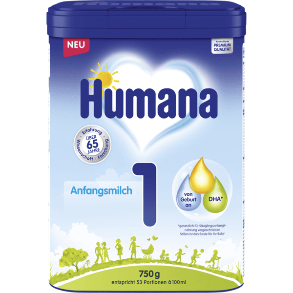 Humana Anfangsmilch 1 750g ab der Geburt