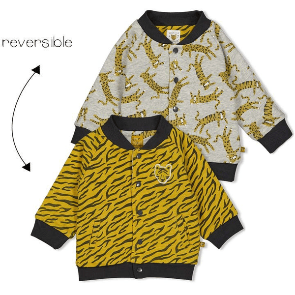 Feetje Veste enfant réversible Go Wild jaune