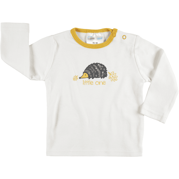 Baby shirt 2024 wit lange mouw