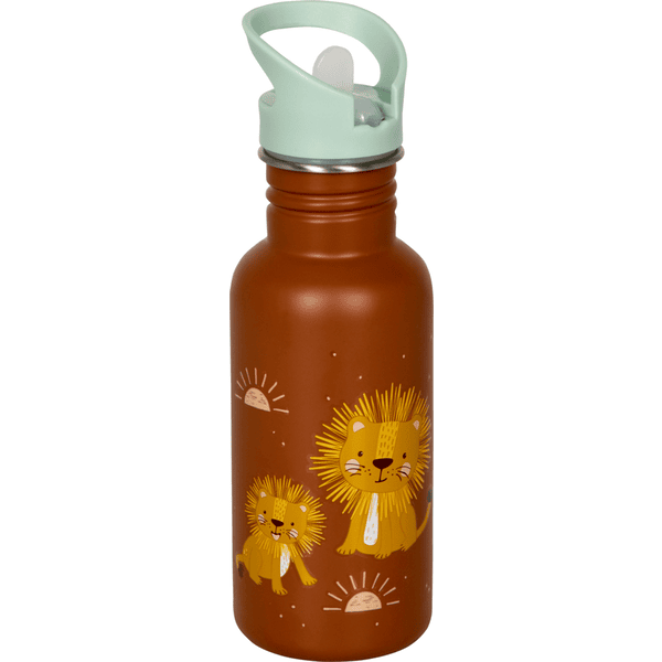 Coppenrath Edelstahlflasche Löwe - Kleine Freunde (ca. 0,5 l)