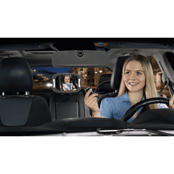 Reer Babyview Auto-Sicherheitsspiegel mit Licht ab 14,00 €