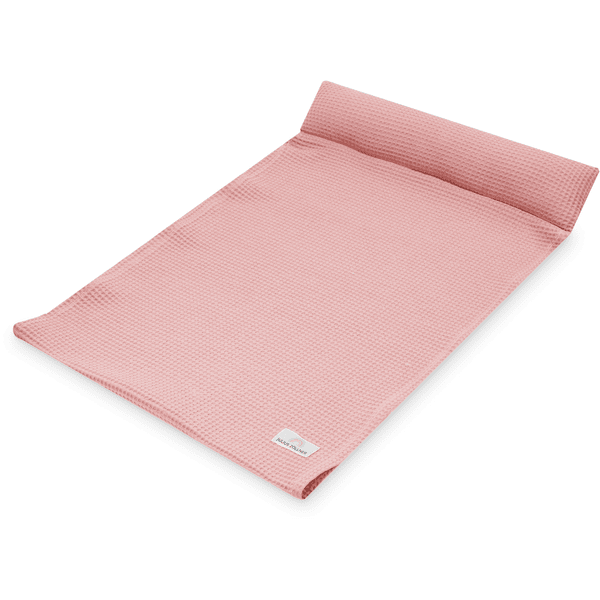 JULIUS ZÖLLNER Loop Comfy para Softy Waffle piqué Blush 85x75