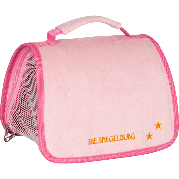 COPPENRATH Reisetasche für Plüschtiere, rosa - Lustige Tierparade