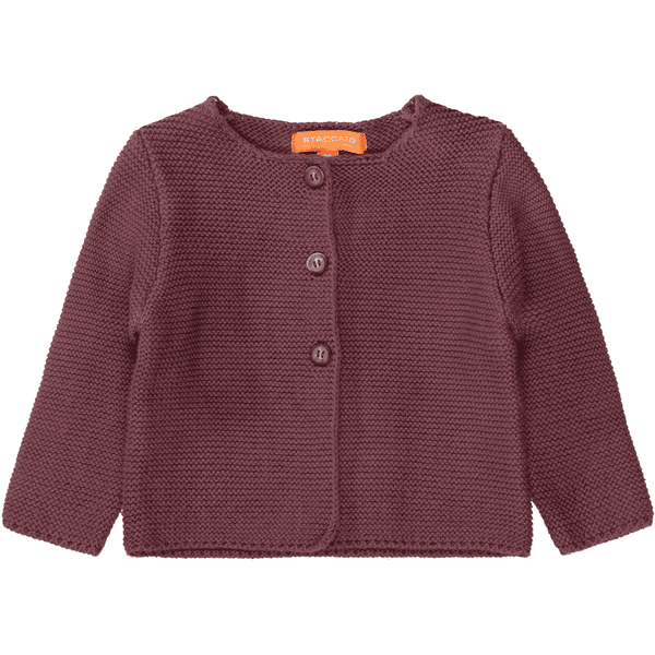 STACCATO Strickjacke plum