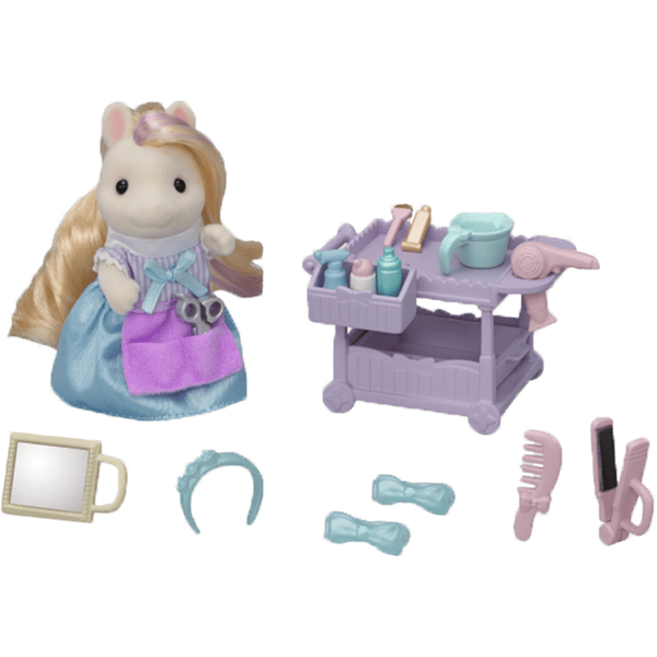 Sylvanian Families® Pony Friseur Spielset mit Figur