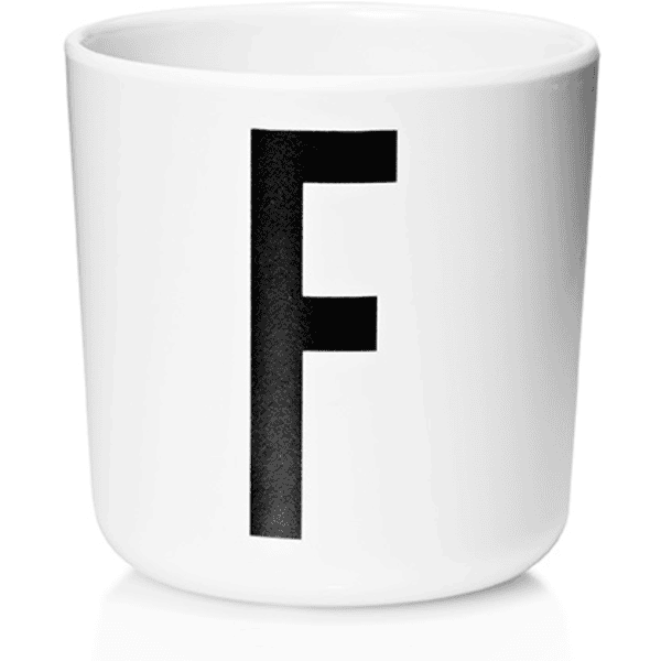 Design Letters Kinderbecher Eco 175 ml, mit Buchstabe F