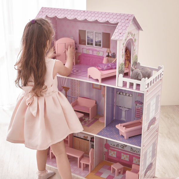 Teamson Kids - Maison de poupée bois enfant fille inspirée de LOL Surprise  mini-poupée bleu Teamson Kids TD-13111D - Maisons de poupées - Rue du  Commerce