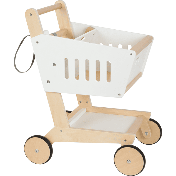 small foot ® Carrito de la compra de juguete Fresh madera