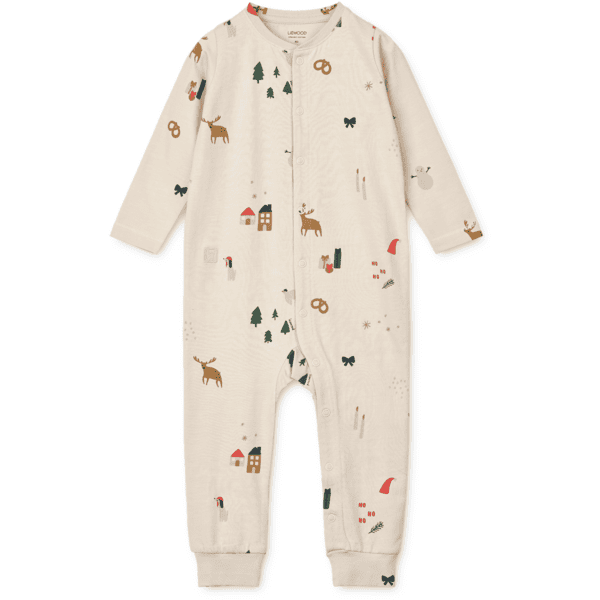 LIEWOOD Birk Pyjama Jumpsuit Holiday/ sandy 