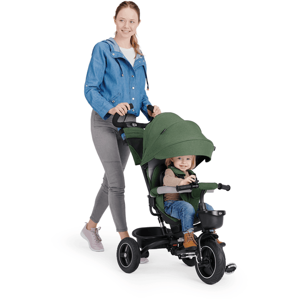 Kinderkraft Triciclo 5 en 1 SPINSTEP, rosa palo 