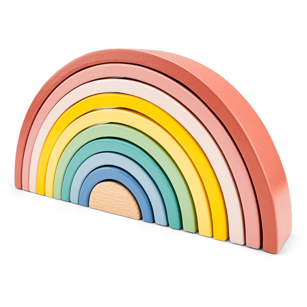 eitech stacking game rainbow pastel